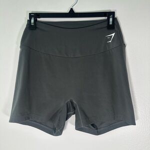 Gymshark Women’s Gray Training Shorts Size L Athletic Workout Biker Shorts